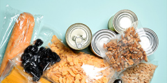 ドライを表現する食品の写真